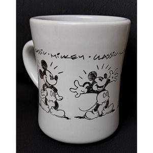 Vintage Disney Mickey Mouse Highwave Big Classic Ceramic Coffee Mug